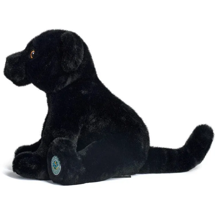 10" Planet Love Recycled Bottle Toy Plush Black Panther