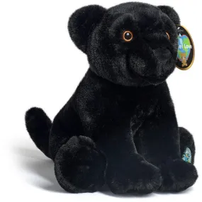 10" Planet Love Recycled Bottle Toy Plush Black Panther