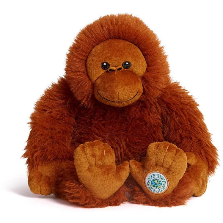 10" Planet Love Recycled Bottle Toy Plush Orangutan