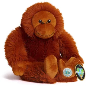 10" Planet Love Recycled Bottle Toy Plush Orangutan