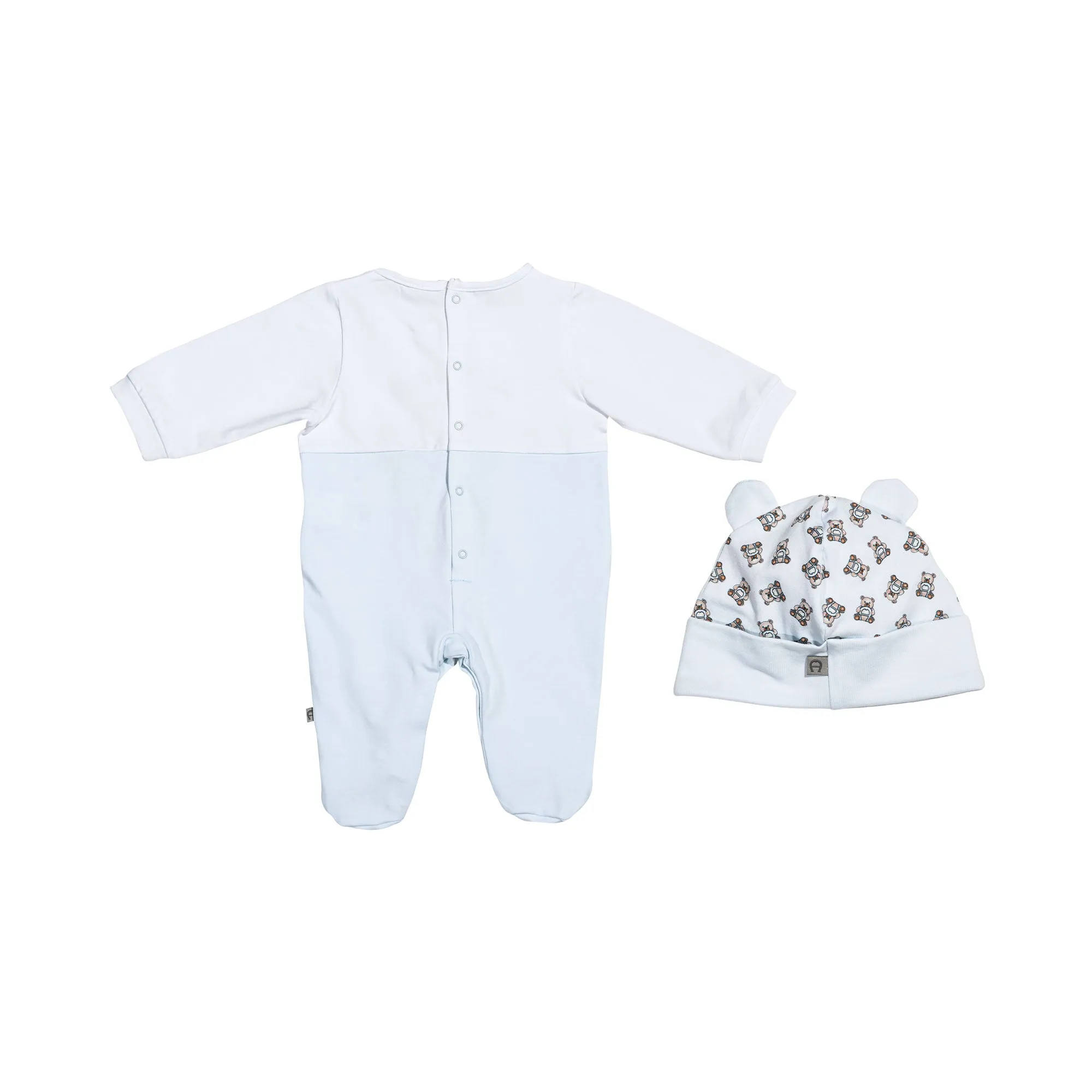 Aigner Kids New Born Blue Sleepsuit Set