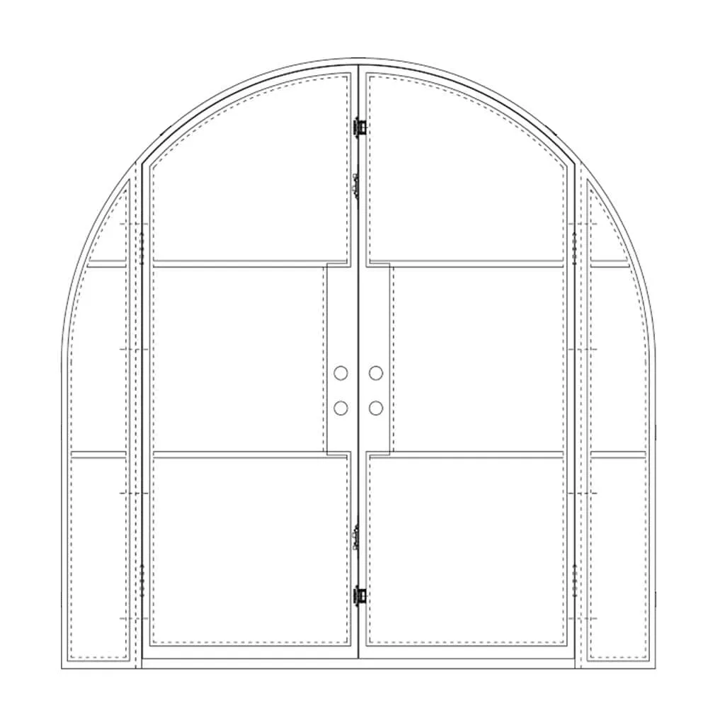 Air 4 with Thermal Break and Side Windows - Double Full Arch | Customize