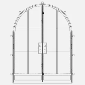 Air 7 with Thermal Break - Double Full Arch | Standard Sizes