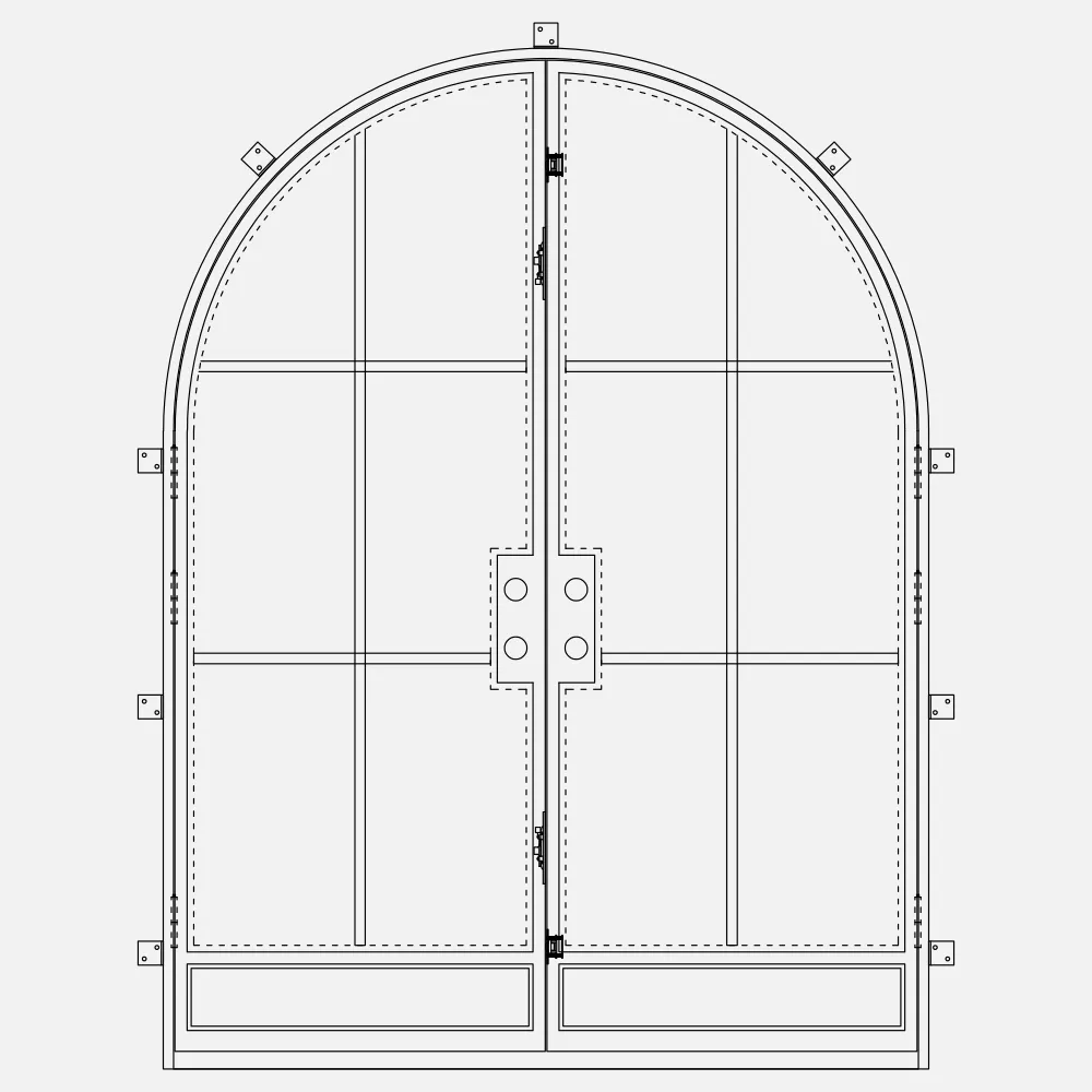 Air 7 with Thermal Break - Double Full Arch | Standard Sizes