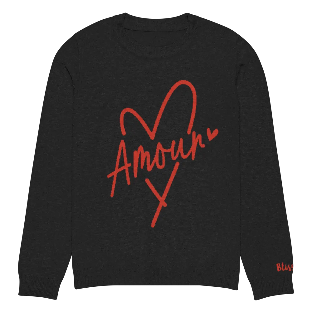 Amour Personalized Knit Sweater