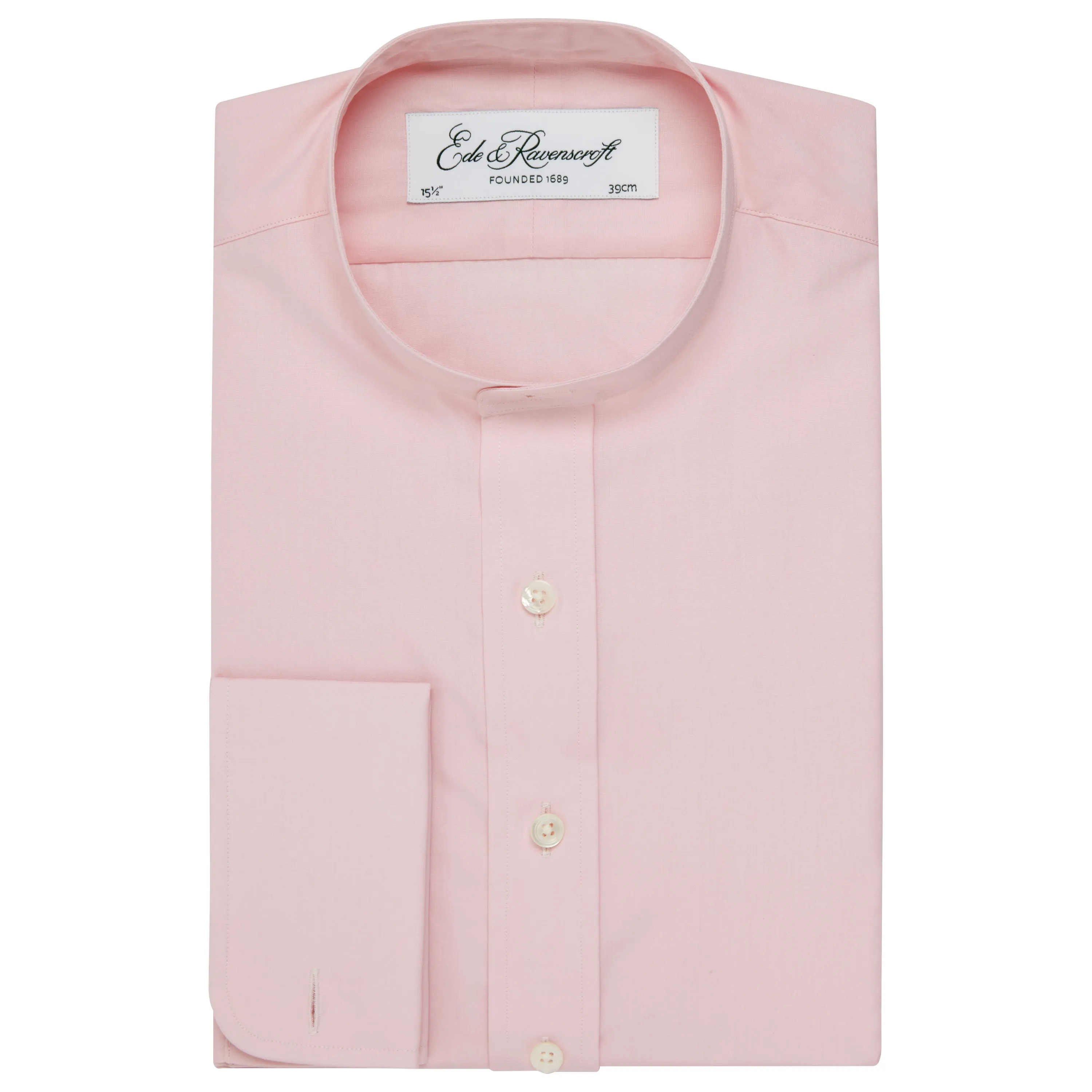 Anton Pink Poplin Cotton Tunic Shirt