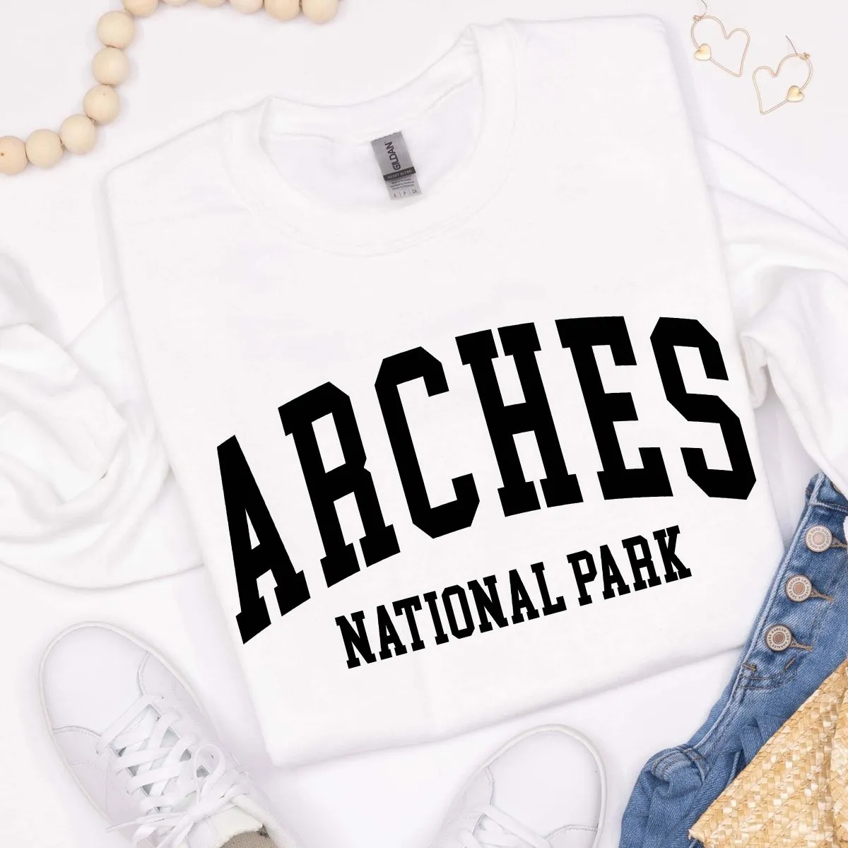 Arches National Park Crew Sweatshirt