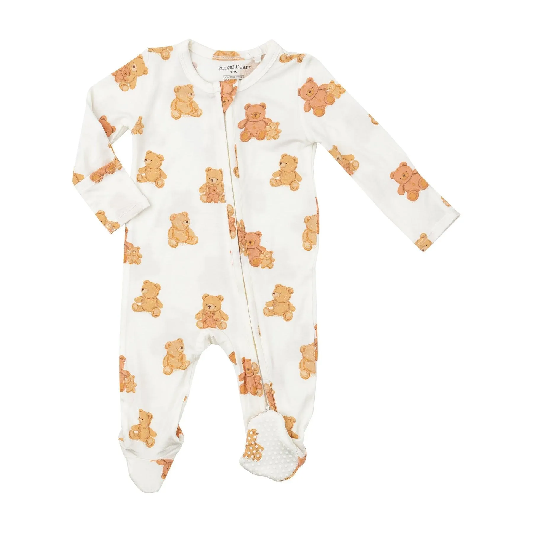 Baby Footie | 2 way zipper- Teddy Bears | Angel Dear