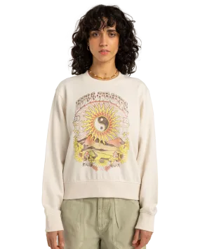 Balanced Out Sweatshirt in Salt Crystal