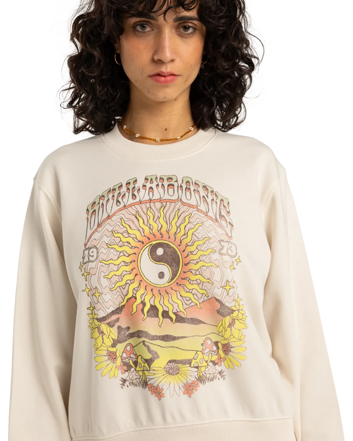 Balanced Out Sweatshirt in Salt Crystal