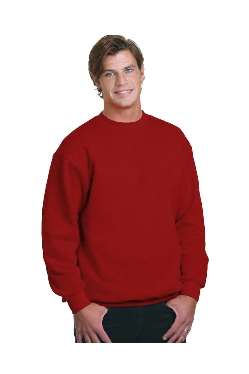 Bayside BA1102: Adult 9.5 oz., 80/20 Heavyweight Crewneck Sweatshirt