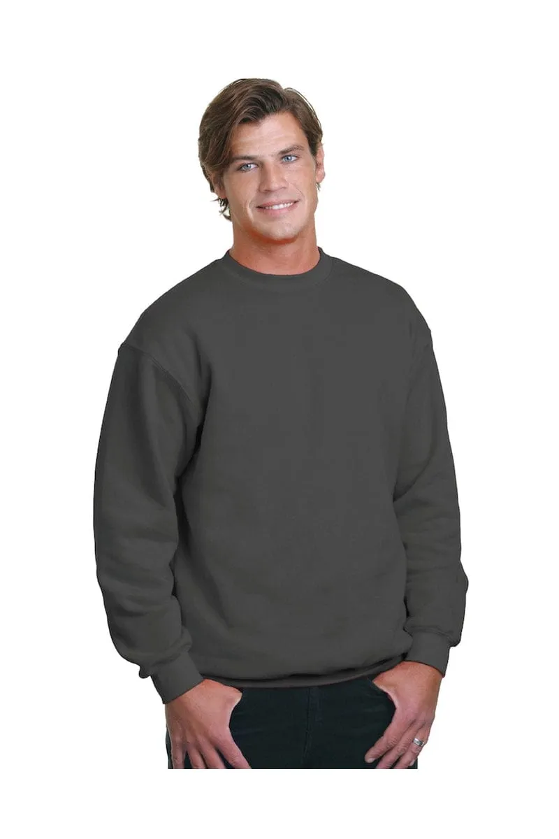 Bayside BA1102: Adult 9.5 oz., 80/20 Heavyweight Crewneck Sweatshirt