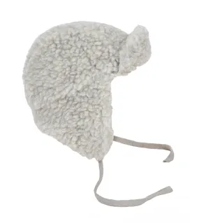 Binibamba - Chapeau en Peau de Mouton - Cloud||Binibamba - Sheepskin Trapper Hat - Cloud