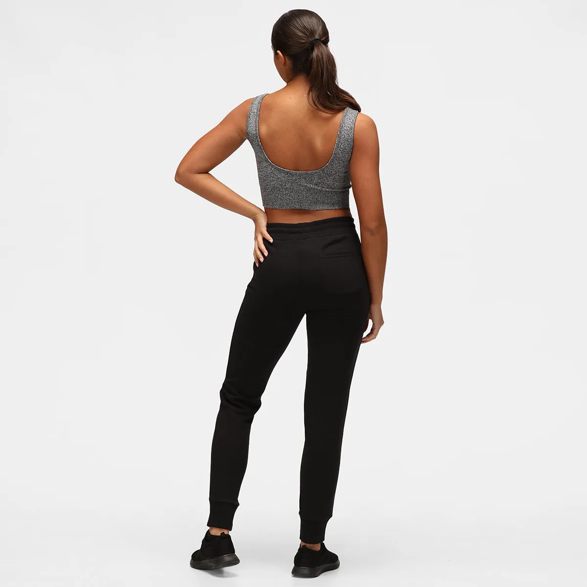 Black Athleisure Joggers