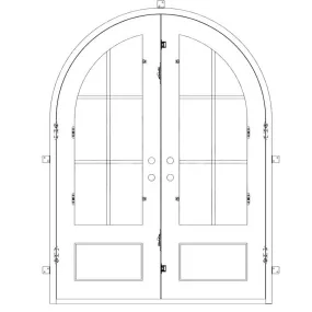 Bristol with Thermal Break - Double Full Arch | Customize