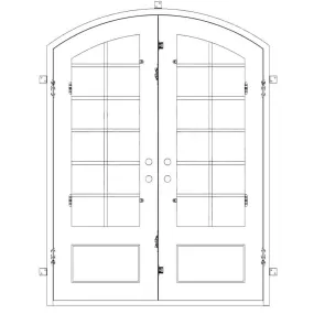 Bronx with Thermal Break - Double Arch | Standard Sizes