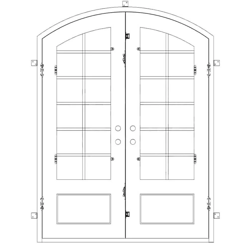 Bronx with Thermal Break - Double Arch | Standard Sizes