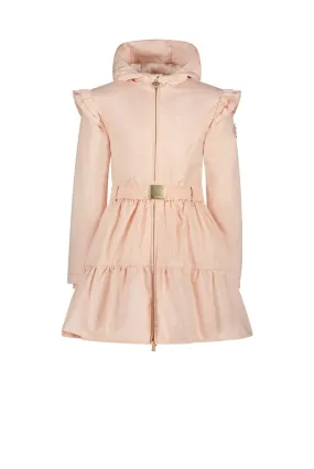 BRULA silky twill coat Pink