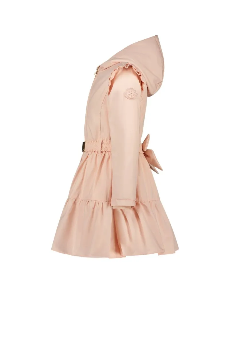 BRULA silky twill coat Pink