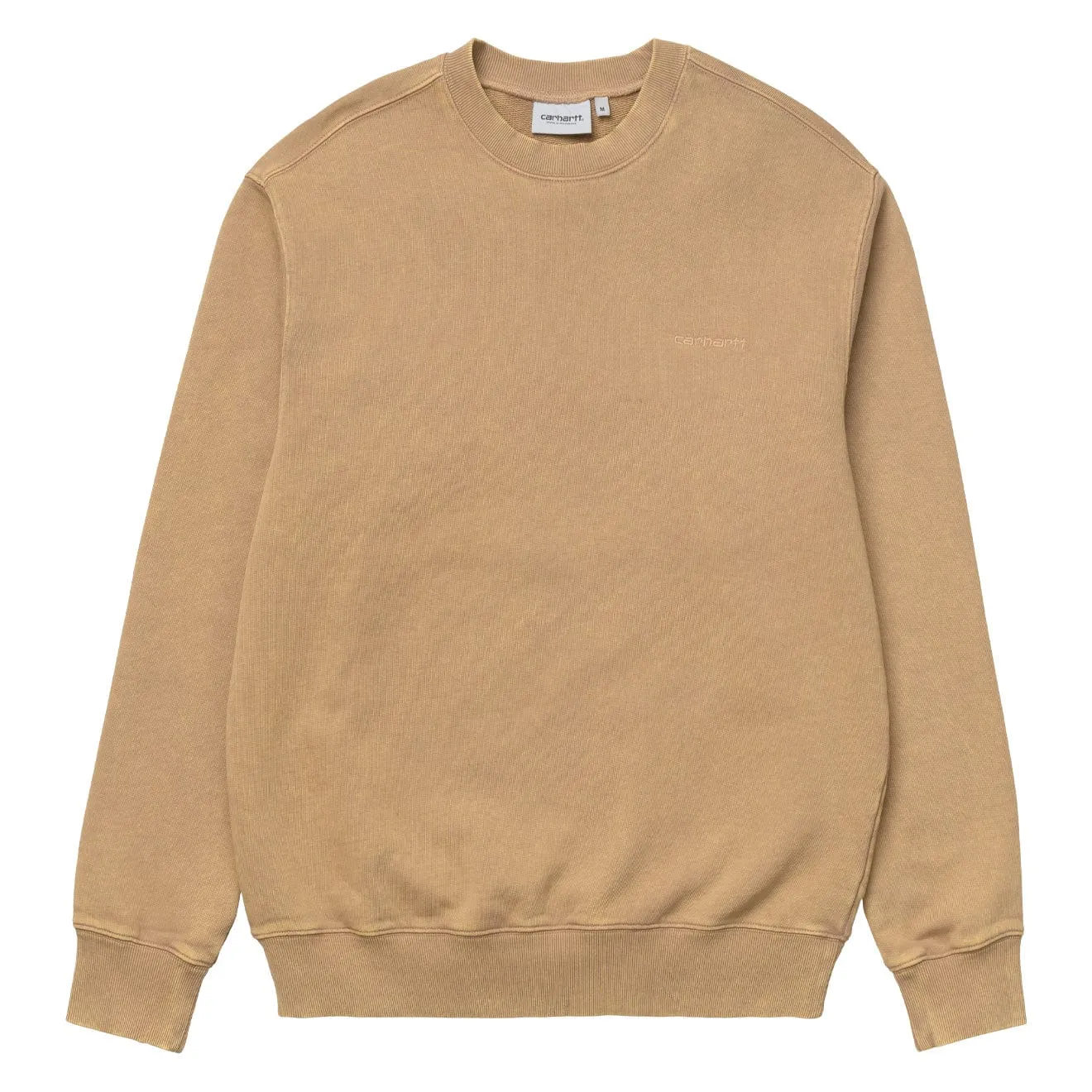 Carhartt WIP Mosby Script Sweat Dusty H Brown