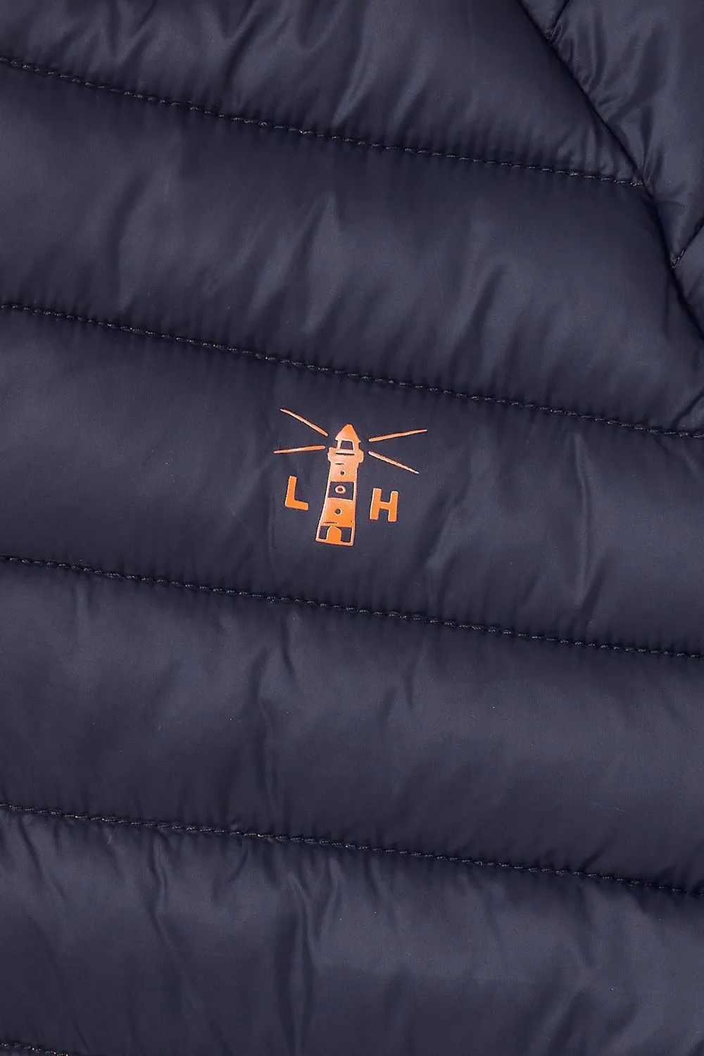 Carter Coat - Navy Orange