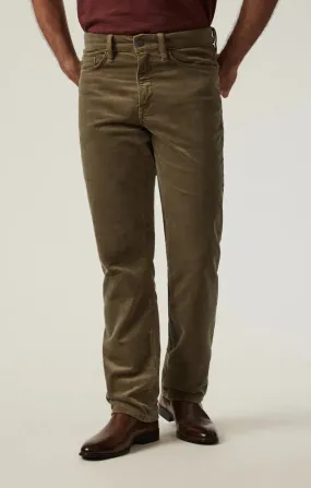 Charisma Relaxed Straight Pants in Tobacco Cord