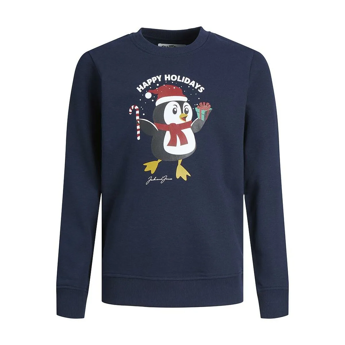 Children’s Sweatshirt without Hood JORTOON  Jack & Jones 12222091 Navy Blue