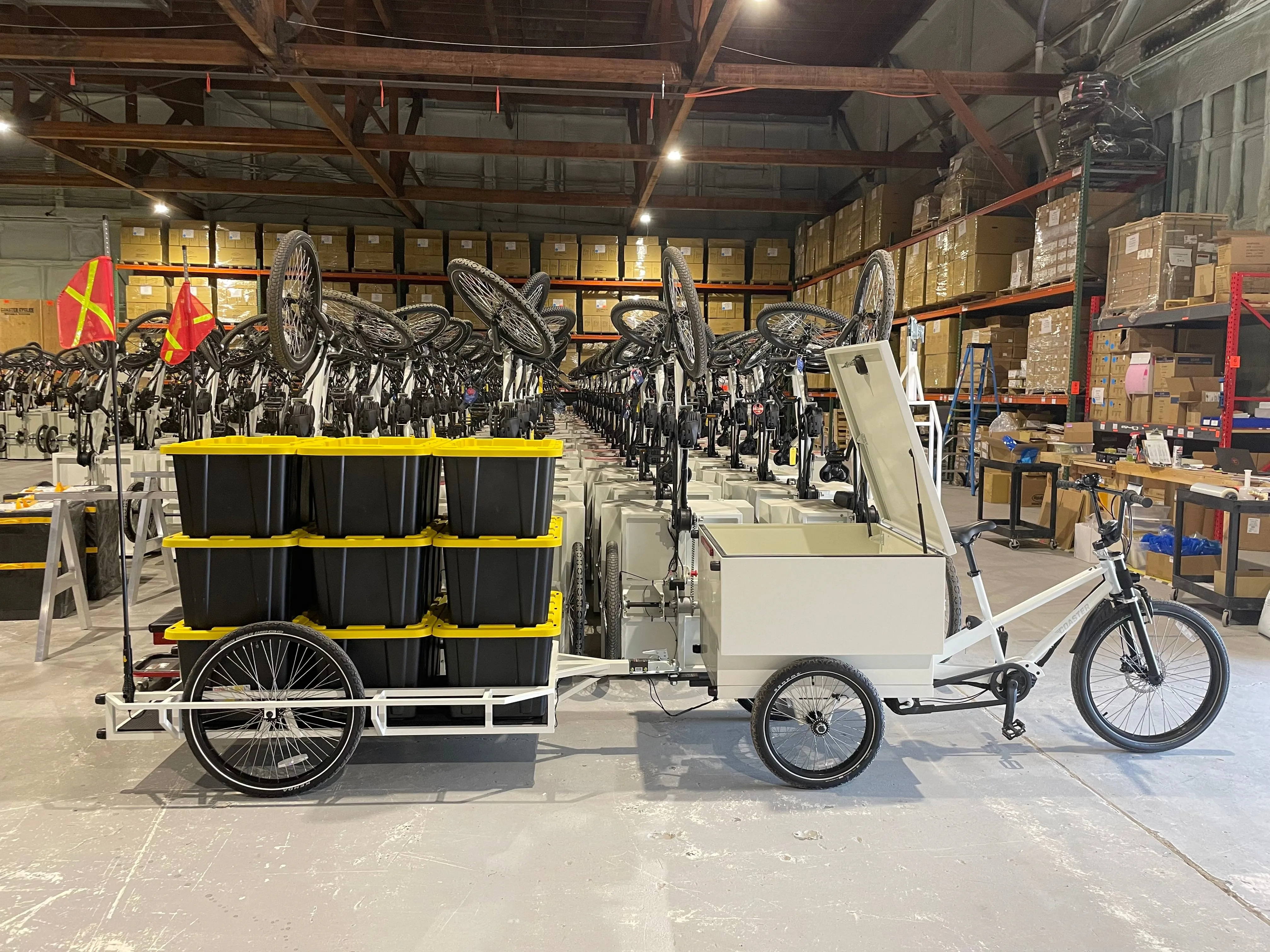 Coaster Cycles Venture Electric Cargo Tricycle