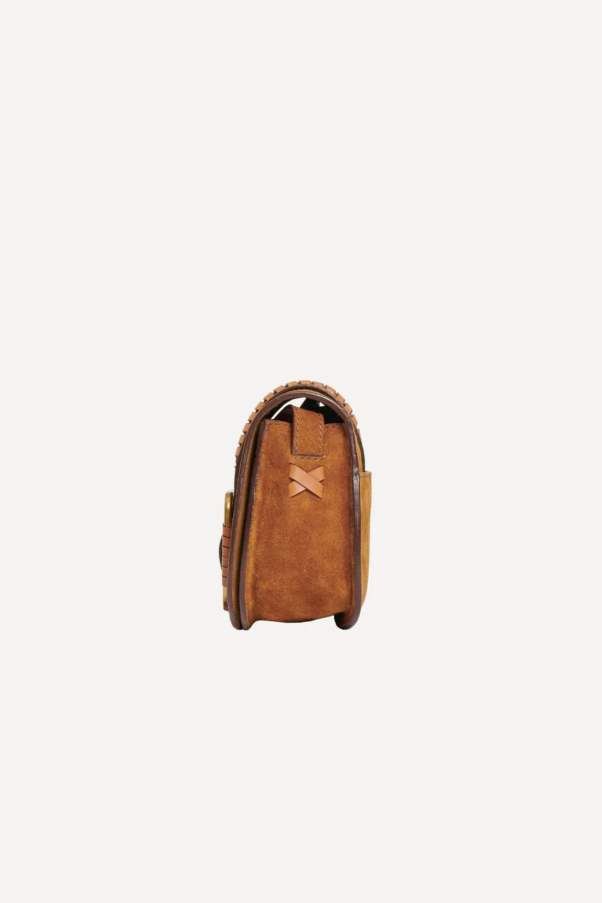 Cognac Teddy Bag