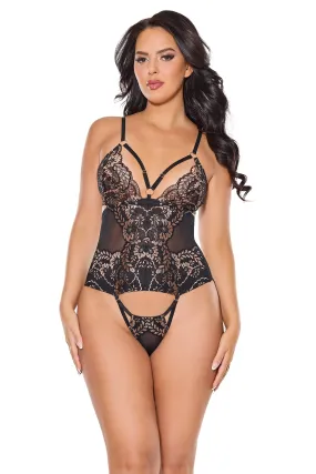 Coquette - Teddy - BLACK - 24301