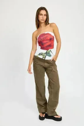 Corduroy Pants with Pockets