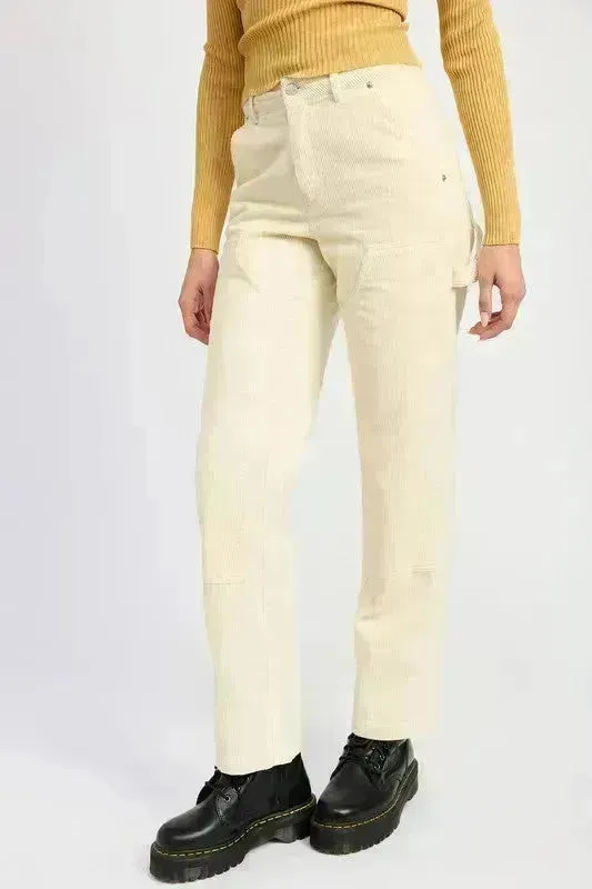 Corduroy Pants with Pockets