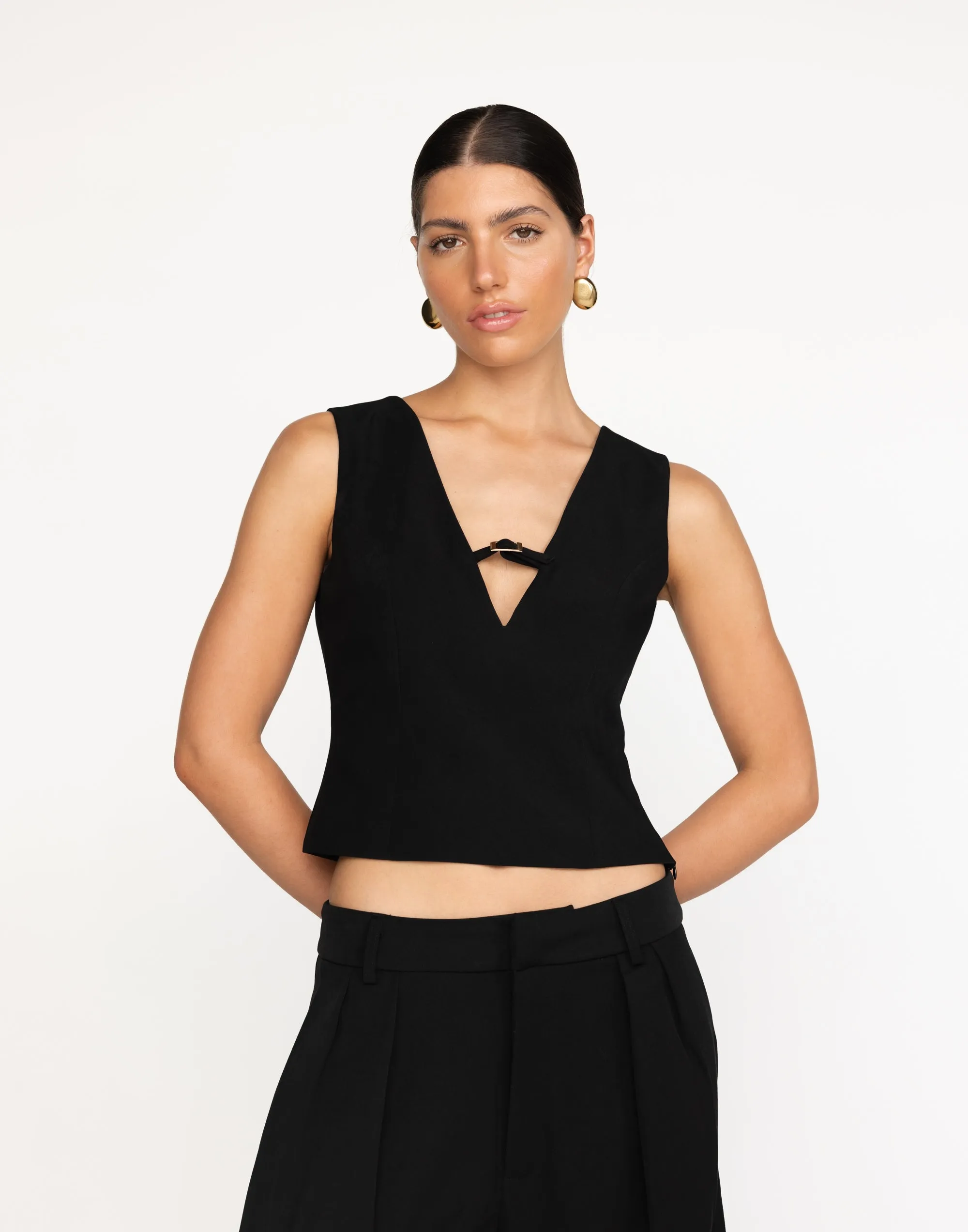 Cressida Top (Black)