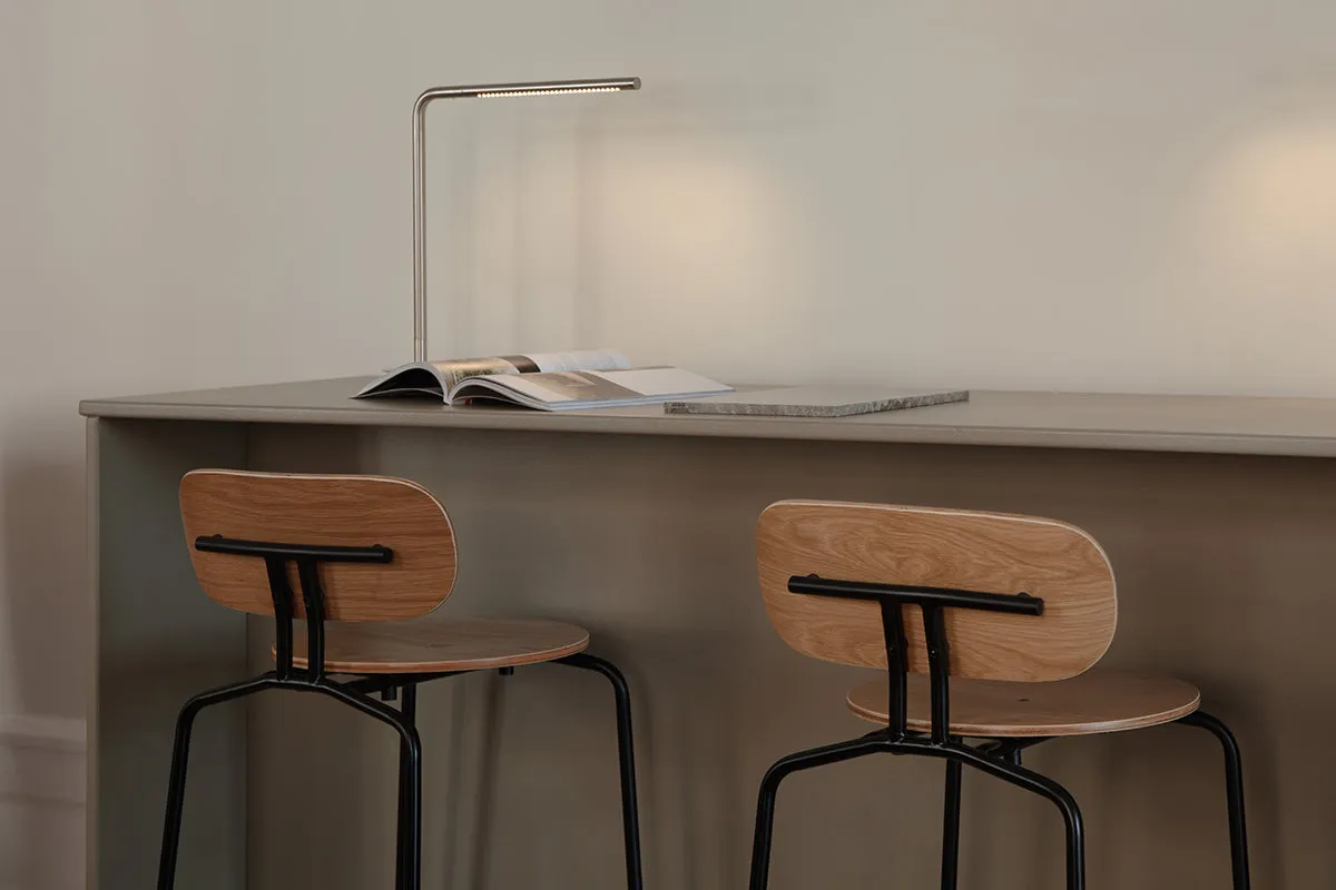 Curious Bar Stool with Teddy Cushion