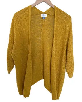 Dark Winter Ochre Knit Cardigan