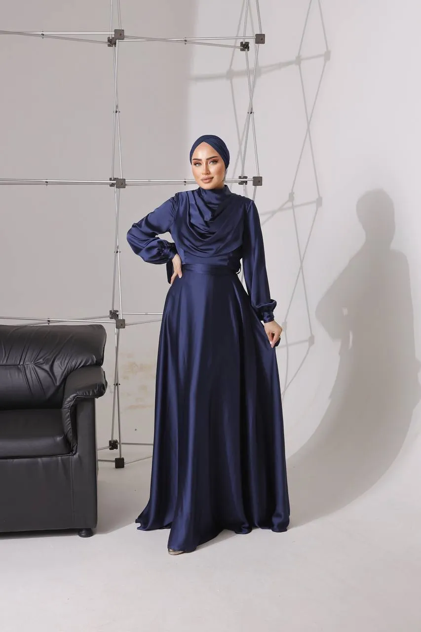 DMN Satin Layer Dress