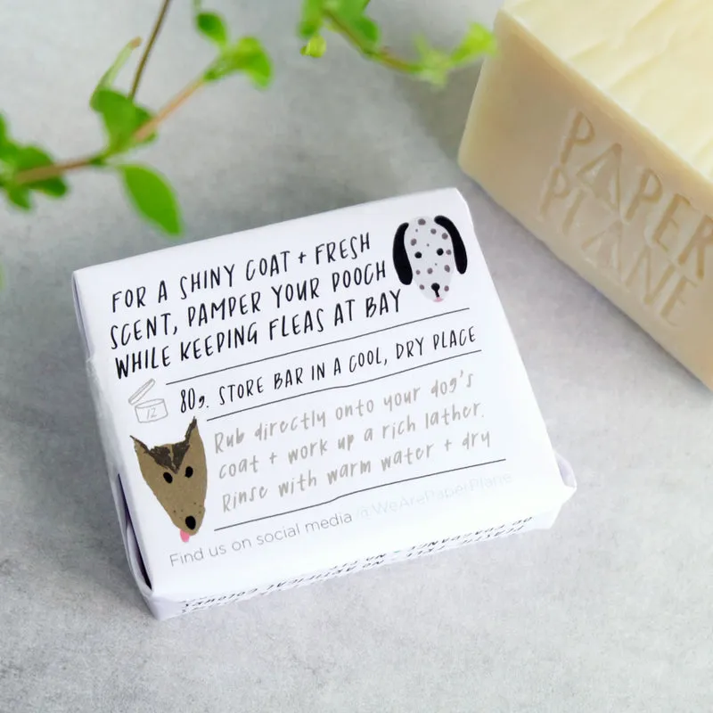 Dog Shampoo Bar by Paper Plane