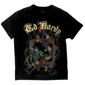 ED HARDY Dragon Graphic T-Shirt