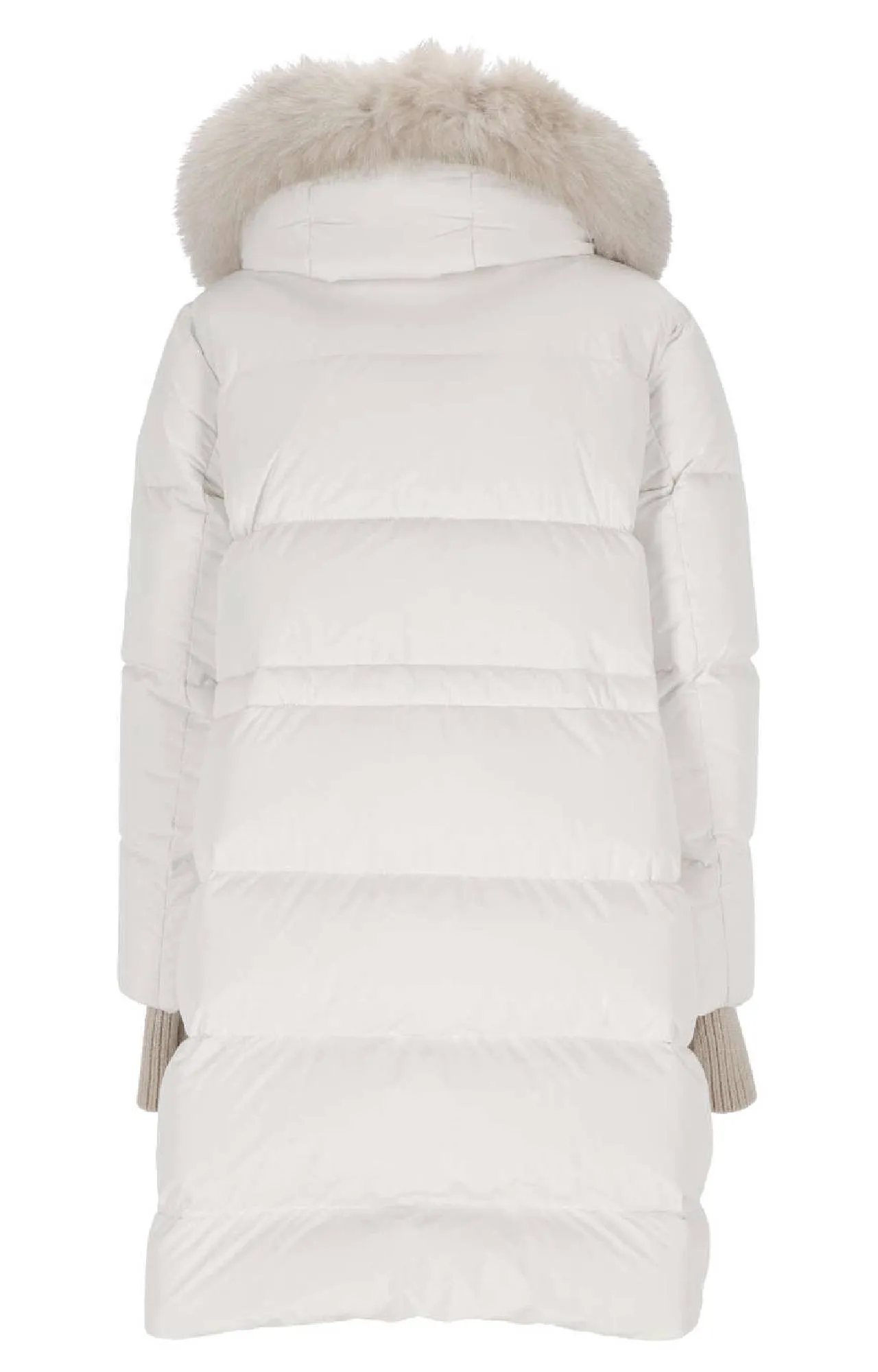 Elegant White Women's Coat