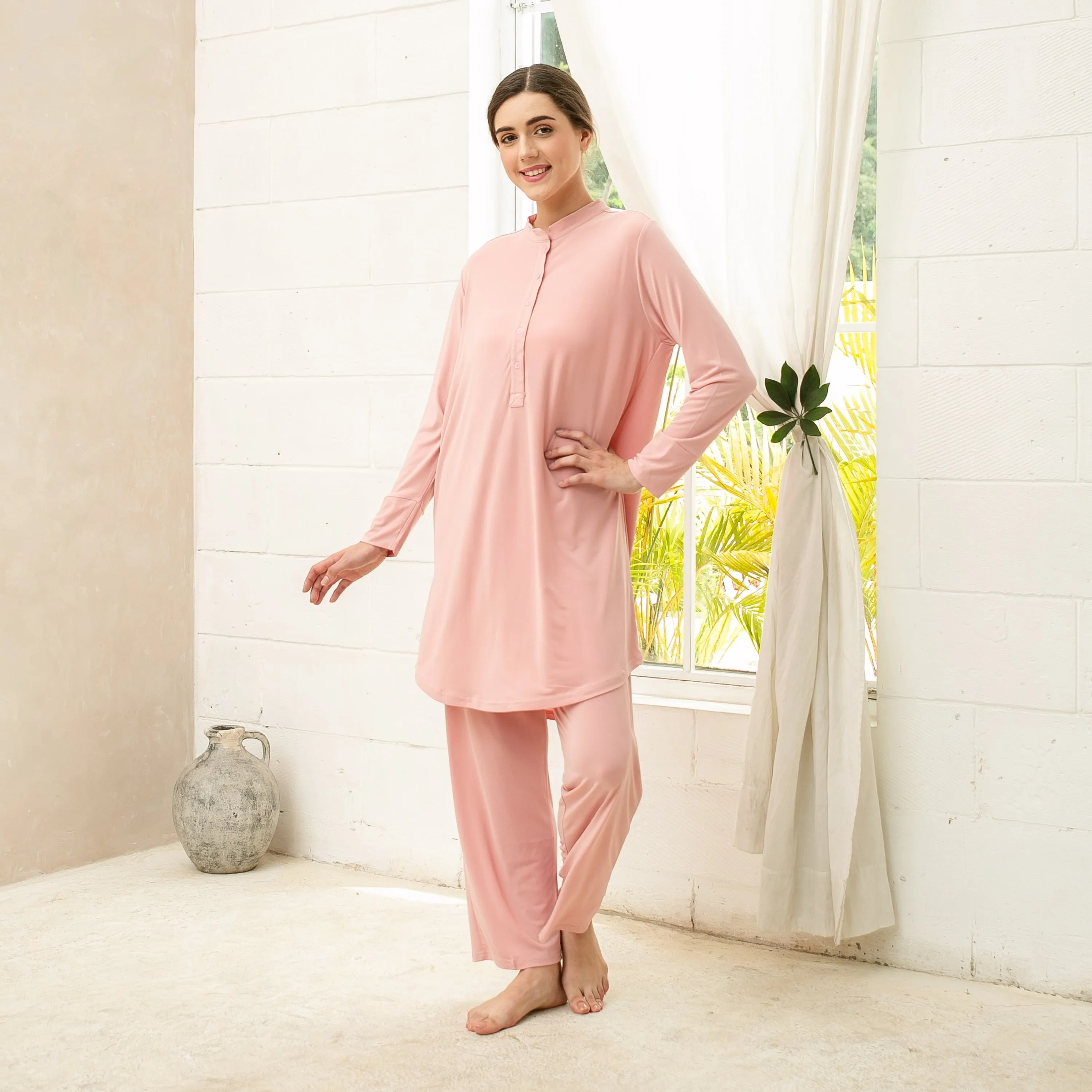 Ellis Tunic - Baby Pink