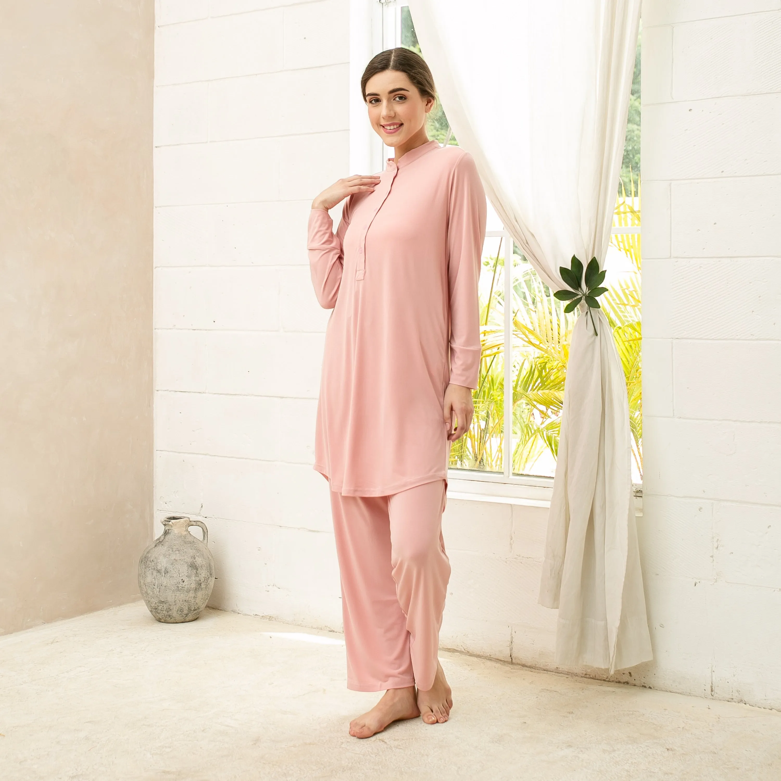 Ellis Tunic - Baby Pink