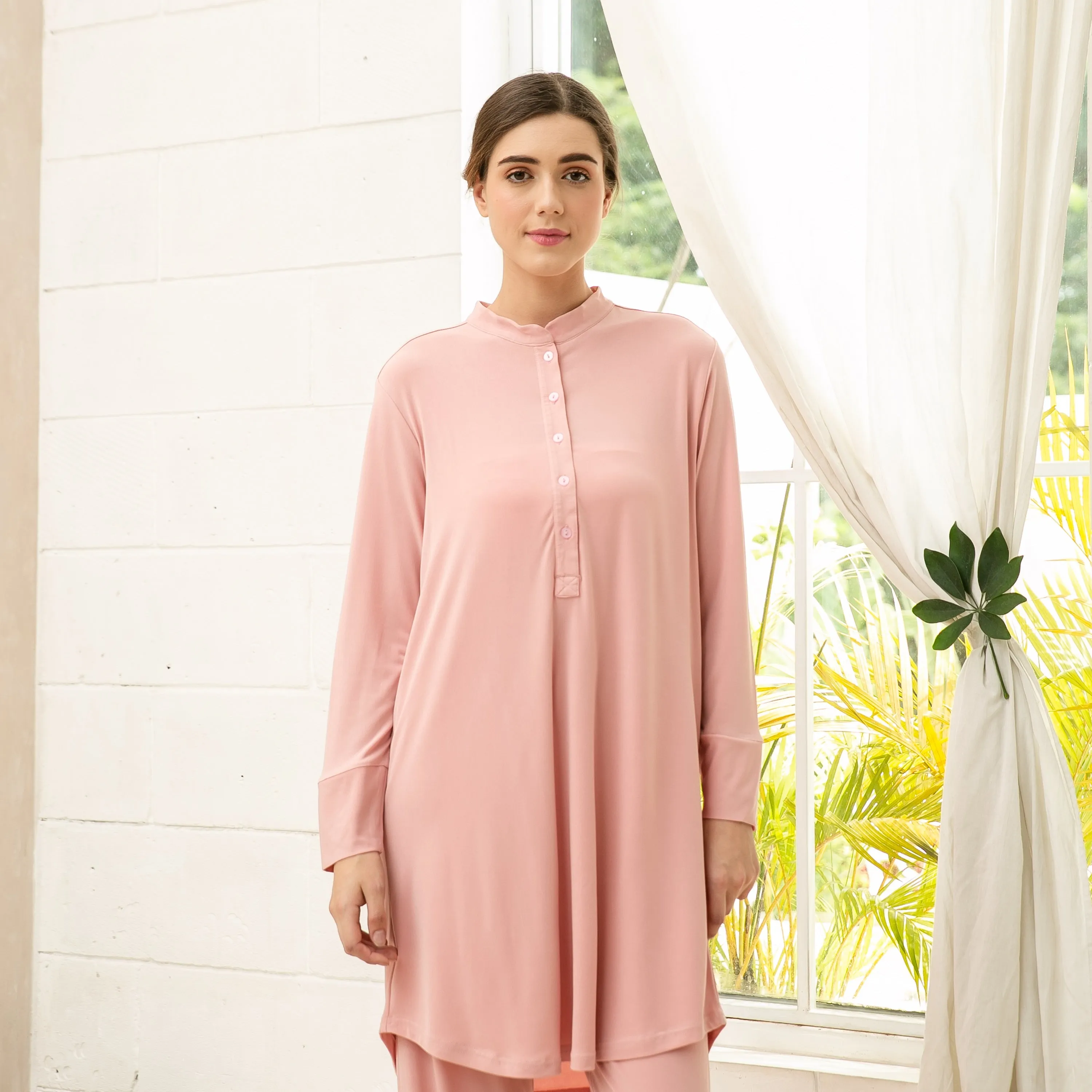 Ellis Tunic - Baby Pink