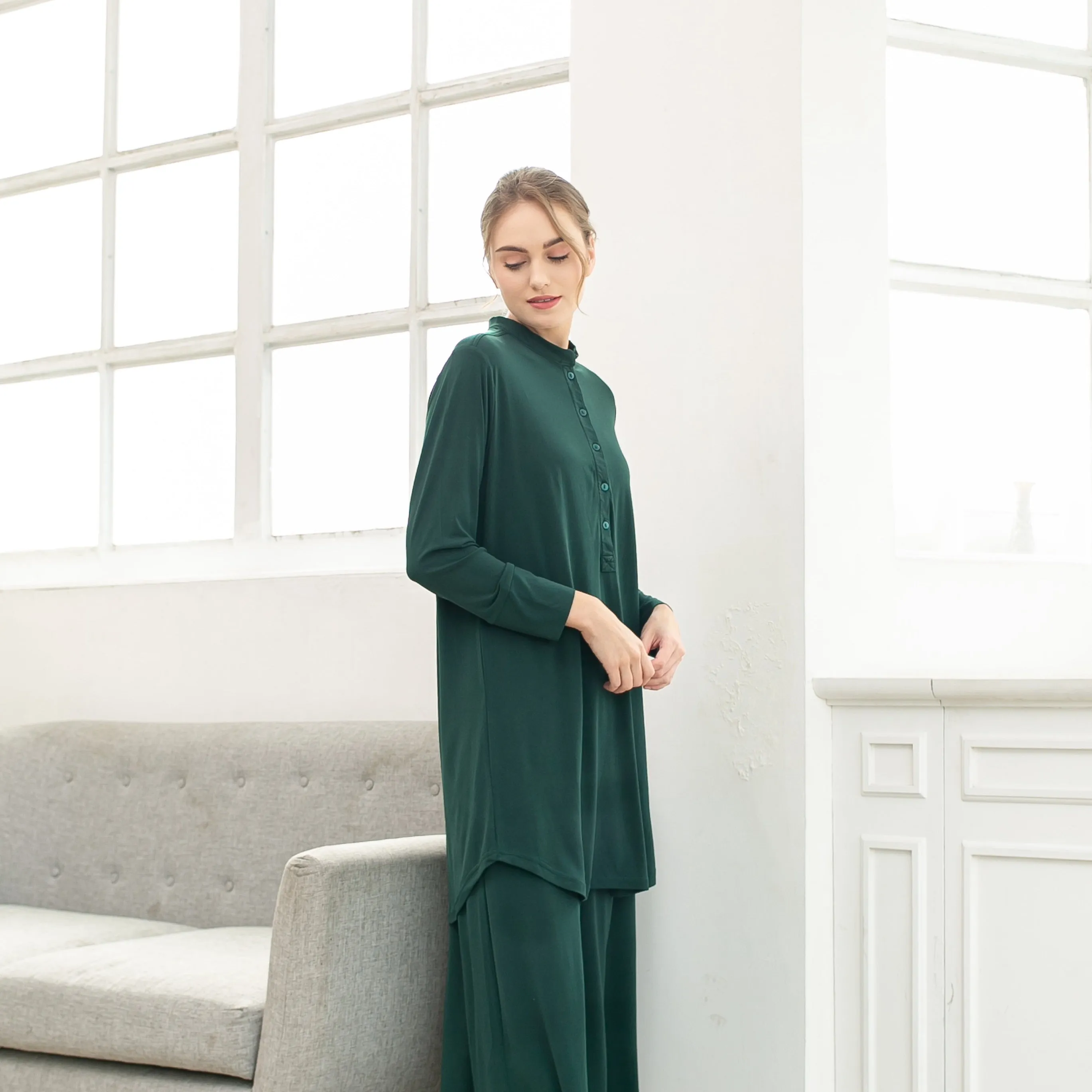 Ellis Tunic - Dark Green