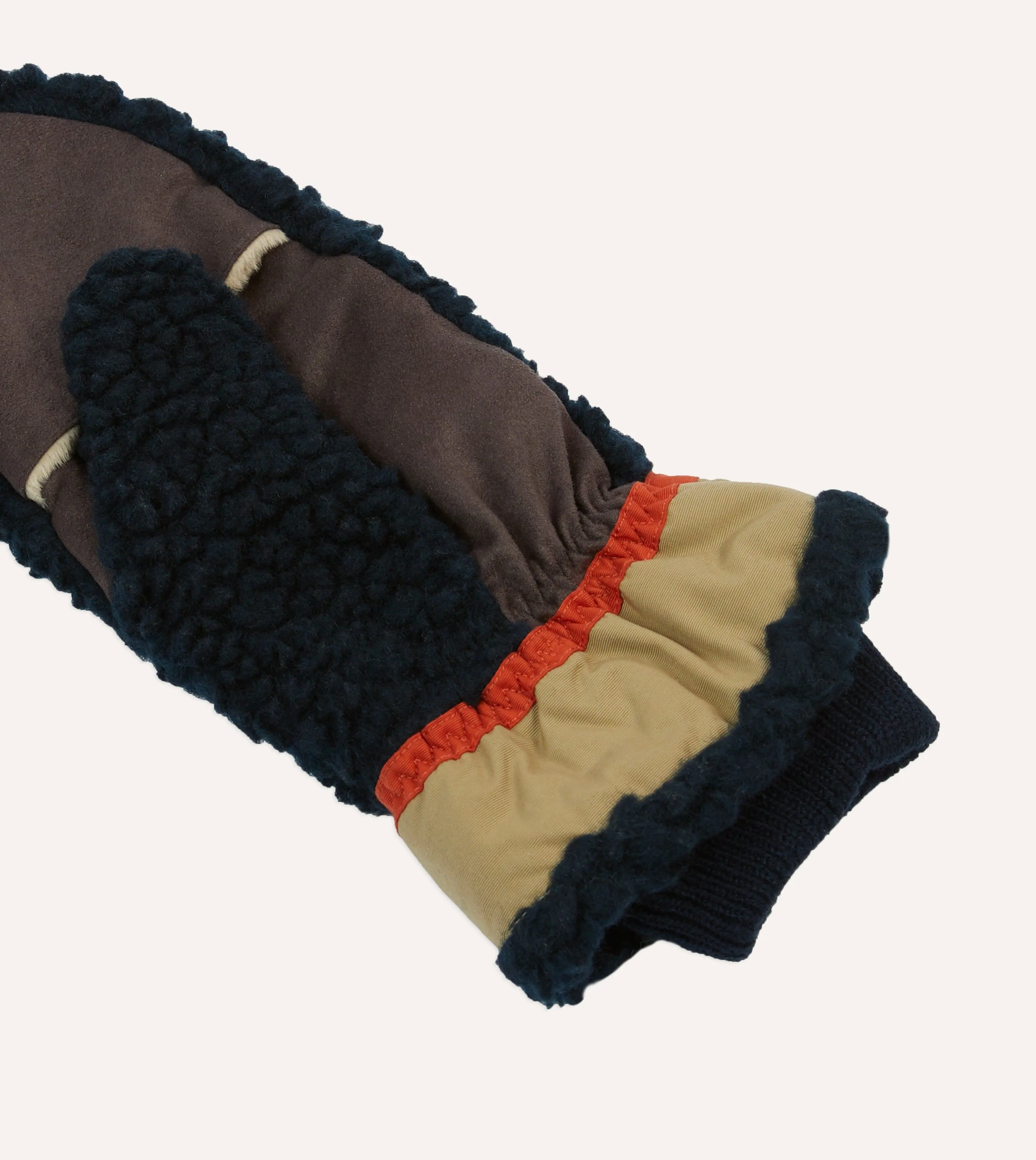 Elmer Navy Teddy Mitten