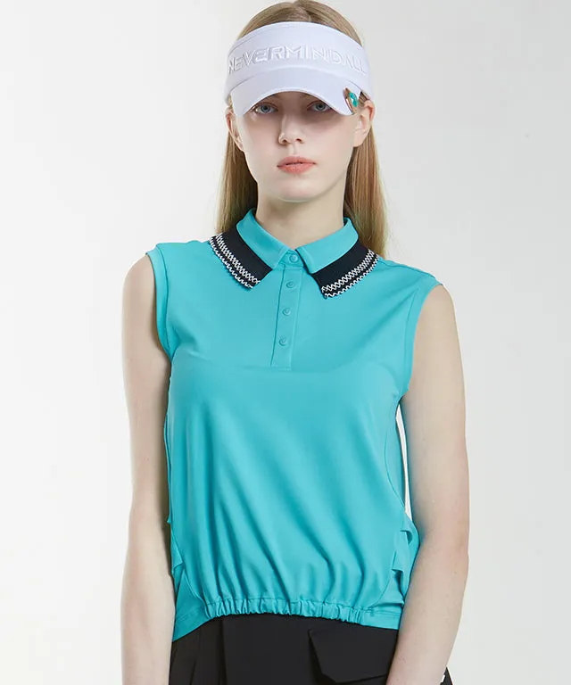 Ergo Patch Collar Sleeveless - T/Blue