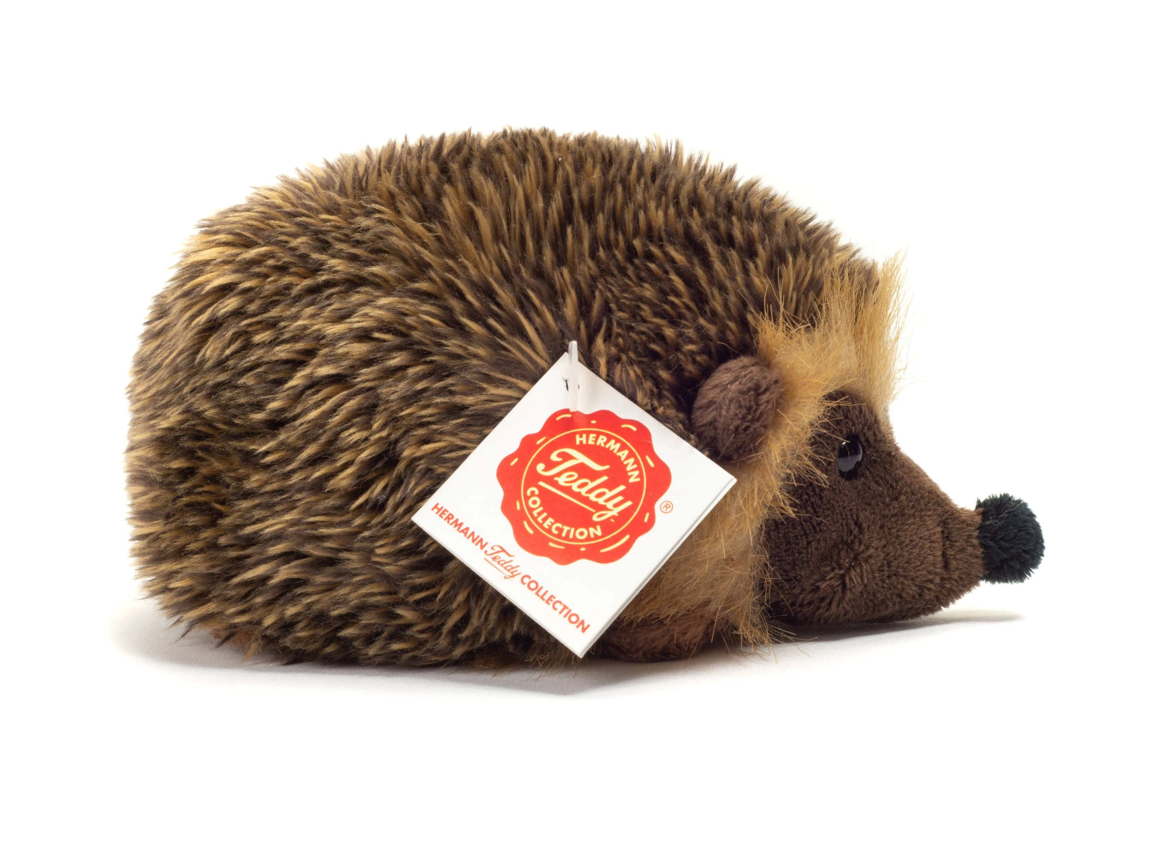 European Brown Hedgehog 15 cm - plush toy by Teddy Hermann