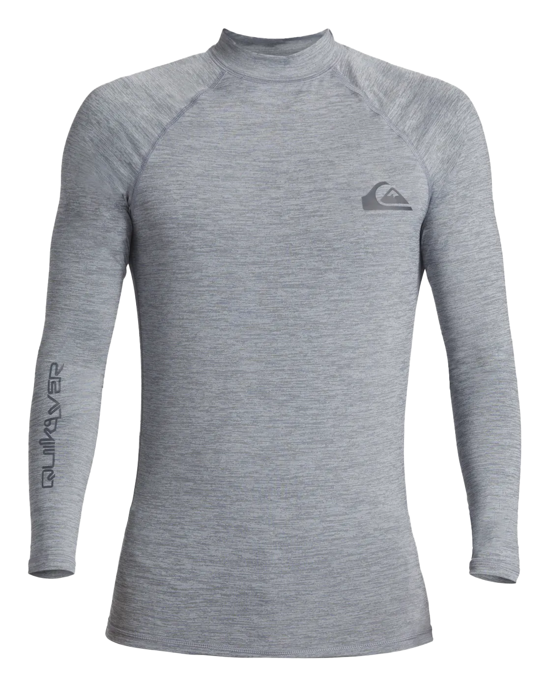 Everyday Long Sleeved Rash Vest in Quarry Heather