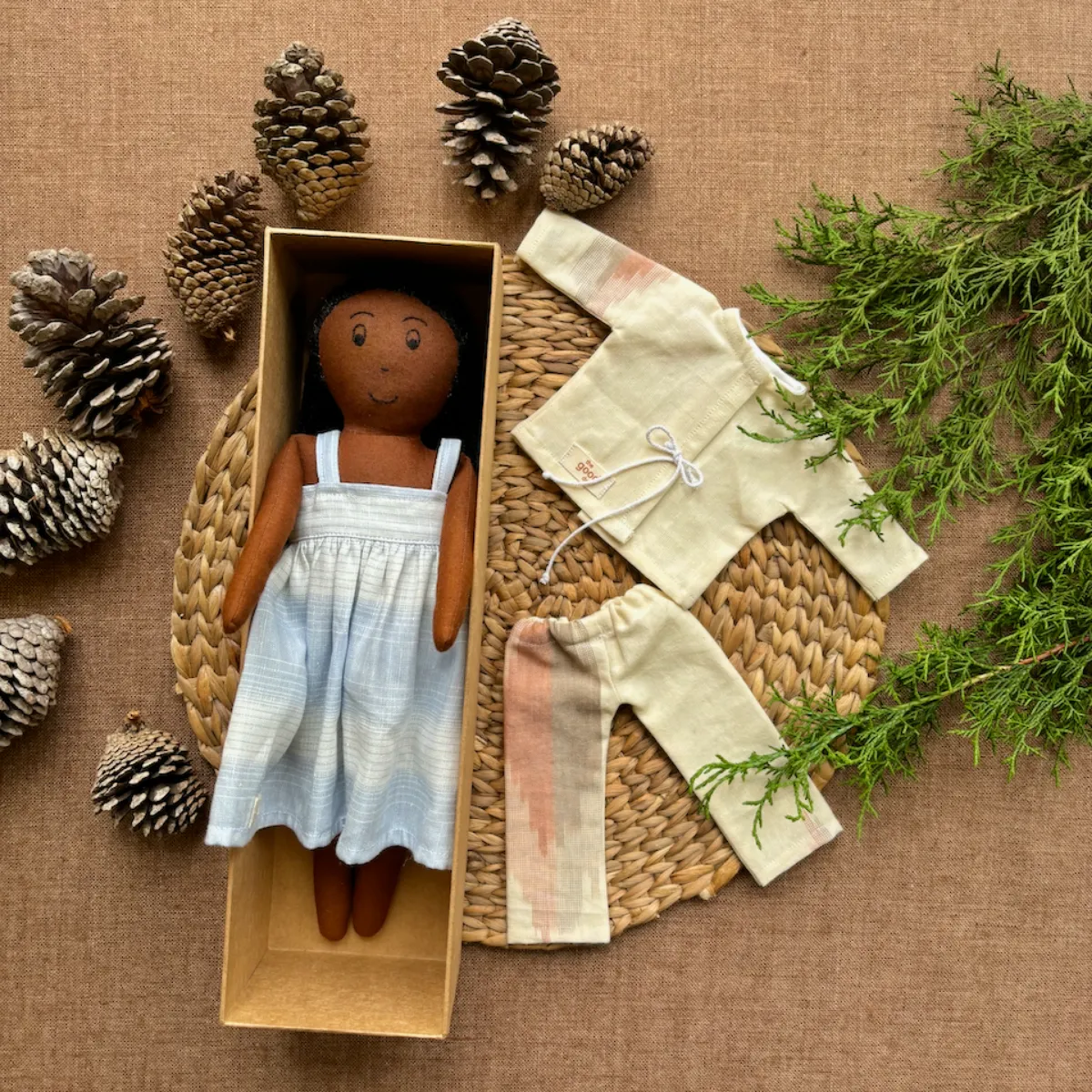 Fabric Dolls, Play Set, BINDIYA