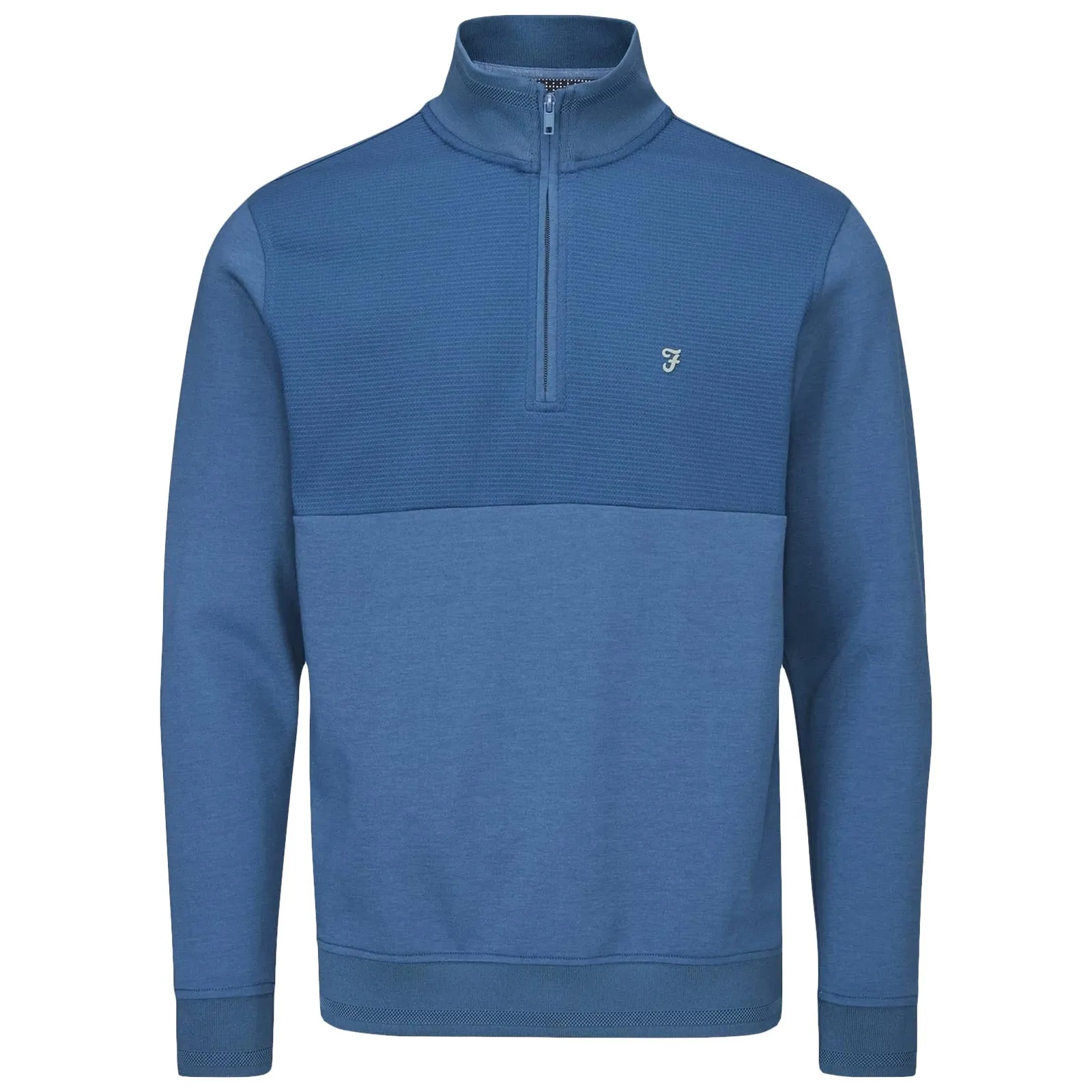 Farah Mens Conley Half Zip Top