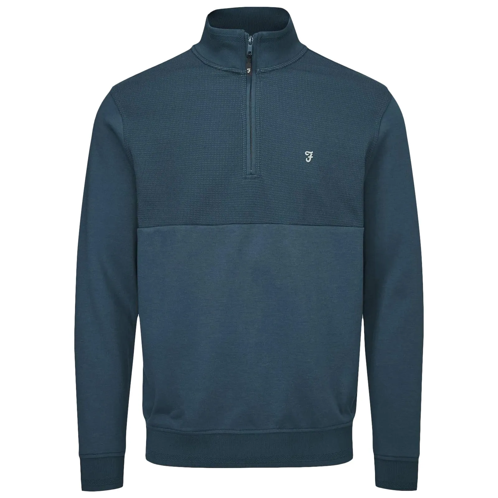 Farah Mens Conley Half Zip Top